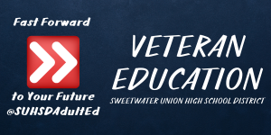Logo for Veteran Education at Sweetwater Union High School District